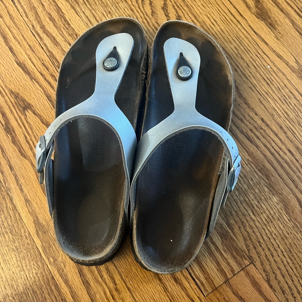 Gizeh Birkenstock Silver
